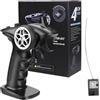 Generico RC Car Remote - Ricevitore del trasmettitore di risposta rapida, radio controller da 2,4 g, RC ad alta velocità, dispositivo di segnale durevole | Trasmettitore stabile a lungo raggio con rice