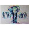 DALUOHAOFAN Puzzle Per Adulti Puzzle In Legno Da 1000 Pezzi Puzzle Elefante e cucciolo di elefante Mani Sul Gioco Decorazione Della Famiglia (1000 pezzi, F4)