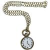 LALADEFIEE Mini Orologio da Tasca in Lega Catena per Case delle Bambole, Accessorio Decorativo per Mobili in Miniatura, Orologio da Parete e Pavimento per Micro Scene e Decorazioni Creative