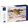 Lais Puzzle Pettirosso nella Neve 1000 Pezzi