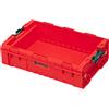 QBRICK SYSTEM Cassetta Attrezzi Vuota Porta PRO Box 130 2.0 RED Ultra HD Rosso 460 x 325 x 150 mm