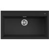 ELLECI LKB36086 | Lavello da incasso KERATEK BEST 360 | Colore : Nero