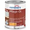 Remmers Olio curativo larice, 0,75 litri, olio a decorativo base di solvente legno all'interno e all'esterno, idrorepellente, tonalità di colore brillanti, adatto per mobili da giardino e terrazze in legno