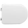 Dianhydro Copriwater Coprivaso Tavoletta Sedile WC per Roca Vaso Meridian Bianco