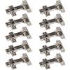 SOTECH 10 x Cerniera a vasetto T45 Arresto d'angolo con smorzatore | + piastra trasversale Cerniere a disponibili singolarmente e in set da 6, 10, 20 o 30!