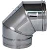 Europrofil Curva Acciaio Inox Gomito 90° Ø cm 25 Stufe e Camini GOMACC90SP05250