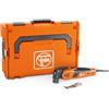 FEIN Multimaster MM 700 Max, il migliore utensile multifunzione con lama bimetallica legno, metallo e plastica, Motore FEIN 450 W, Sistema antivibrazioni, Attacco StarlockMax, Sistema serraggio rapido