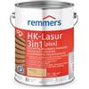 Remmers Vernice trasparente Acqua HK 3in1 incolore, 5 litri, vernice per legno, per recinzioni, copertura per auto, casette da giardino, impregnante + fondo + finitura in uno