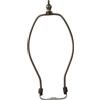 jojofuny 3pezzi Lamp Horn Holder Bracket Bronzo Per Paralume Staffa Decorativa Per Lampad Tavolo Elegante e Perfetta e Ufficio