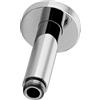 PAFFONI Braccio doccia verticale a soffitto 12 cm ZSOF064CR Paffoni - cromato con rosetta