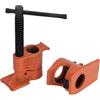 Cocoarm Morsetto per Tubi 3/4 Pollici, Morsetto a Vite in Metallo per Lavorazione del Legno, Morsetto Rapido con Oscuramento Infinito