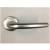 SECUREMME MANIGLIA SECUREMME KIT PISA IN ALLUMINIO ARGENTO F1 SINGOLA PER PORTA BLINDATA Q8 ROSETTA D.55 PZ 1, POTETE MONTARE LA MANIGLIA CON O SENZA MOLLA DI RITORNO