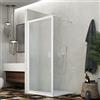 Forte Parete doccia Walk-in Lato 100 CM H 190 in Acrilico mod. Beatrix Profilo