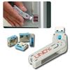 Lindy USB Port Blocker - Pack 4, Colour Code: Blue sistema di sicurezza e controllo
