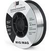VECTOR WELDING Filo Alluminio per Saldatura MIG/MAG ER4043-0.8mm 2kg - Bobina D200 S200 - Filo Animato in Lega per Saldatura Alluminio - Bobina di Filo d'Apporto