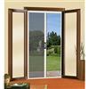 SAN GIORGI ZANZARIERA PLISSE PER PORTA cm 120 x 240 marrone - apert.sing.