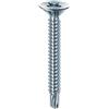 Mustad: 500 viti Drillex® Autoperforanti, Testa Svasata Piana, 3.5x13 mm, Zincate Bianche