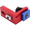 Jectse Localizzatore di scivolo,30 tipo Localizzatore di scivolo Connettore di supporto,T-Slot Track Stop Locator di Alluminio,T-Slot Chute Backing Connector,T-Track Strumento,per la lavorazione del legno