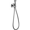 MICE COLLECTION Rubinetto bidet da incasso Imex Serie Munich Niel Spazzolato RDM001/NQ, Kit Doccia Igienica Doccia Bidet Mano con Miscelatore Monocomando incasso per bidet WC