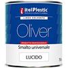 IPIV Smalto a Solvente per Ferro e Legno Lucido OLIVER 0,375 Lt COLOR (BLU COBALTO 114)