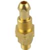 Besttoolifes Adattatore da cilindro a acetilene regolatore, raccordi in ottone CGA-200/300/510/520 per serbatoi di gas e apparecchiature di saldatura (CGA-510 a CGA-200)