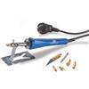 K KEMPER GROUP Kemper pirografo 30 W con 6 accessori cavalletto di sostegno e 1,3 mt di cavo, Blu, M