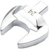 Gdfnmogo Chiave dinamometrica, resistente, in cromo vanadio, con inserto da 9 x 12 mm, per uso in officina (24 mm)