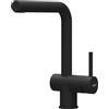 Elleci MKKA0286 - Miscelatore per lavello da cucina, Monocomando, colore Nero