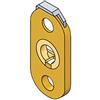 Disec BLOCCA MARTELLINA DISEC OVALE BMAR02B18 CROMO SATINATO