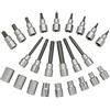 Stanley STMT1-74176 Modulo Inserti Torx a Bussola, 1/2, 24 Pezzi, per Carrello da Officina, Giallo/Nero