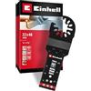 Einhell Accessories Originale Einhell lama per sega a immersione in bimetallo per metallo e legno (larghezza 22 mm, profondità 48 mm, finitura PTFE, dentatura metallo, cambio rapido)