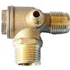 BE-TOOL Valvola di Ritegno Non Ritorno a 3 Vie per Compressore d'Aria Diretto (Maschio, 0,9 cm x 14mm x 0,3 cm)