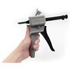 Vogueing Tool Vogueing - Pistola per erogazione di strumenti da 50 ml, per colla epossidica AB universale 1:1 e 2:1, con manico adesivo, per artigianato, hobby, arte, fai da te, casa, ufficio, riparazione