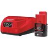 Milwaukee 0 M12B2 4933451900 - m12nrg-201 Kit 1 Batteria + carregador C12 C