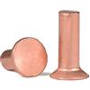 Ningvong M2M2.5M3M4M5M6, Rivet svasato di rame, rivetto solido a testa coperta in rame puro-M2x8 * 200 pz.