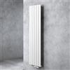 doporro Radiatore Verticale da Bagno 180x46cm, Radiatore a Pannello Termoarredo da Parete e Pavimento in Acciaio, Bianco