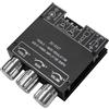 Irfora Amplificatore di potenza o ZK-302T 2.0 30WX2 BT Uscita ad alta potenza Protezioni multiple Design intuitivo con qualità del suono personalizzabile Riproduzione comoda del disco U e gestione