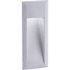 Dopo Lighting - Incasso a parete BELVEDERE led grigio 0,75W da esterno IP54. Ideale per giardini, cortili, aree piscina, portici.