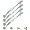 GRASSHOPPER 100N Ammortizzatore Braccetto Pistone a Gas Martinetto Pneumatico 95362 Pistoni para Ante Mueble Mobile Cucina Molla a Gas Mobile Armadio Supporto Forza Chiusura Morbida 4 Pezzi