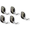 AMAPOLAS Telecomandi duplicatore per garage e cancelli elettrici, a codice fisso, 433.92 MHz - Set 5 telecomandi