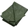 vidaXL Telone 180 g/m² 3x3 m Verde HDPE