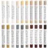 QUARKZMAN Kit Pastelli Cera Riparazione Mobili, 20pz - Stucco Legno, Pennarelli Ritocco Mobili - per Graffi, Fori, Tavoli, Scrivanie, Pavimenti Legno, Coperture Laminato, Serie Common