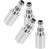 LIFKOME 4 Pezzi Peso di Fine Tubo in Acciaio Inossidabile per Dispenser Acqua Automatico Testa Filtro Integrata Accessorio Sinker per Tubo Pompa Ricambio Compatibile per Tè