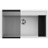 Generico Elleci Lavello Incasso Best 360 Bundle 1 Vasca 86×51 Bianco Granitek LGB36068K2