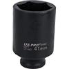 AB Tools Chiave a bussola esagonale singola a 6 lati per mozzo posteriore, 41 mm, metrico da 1/2