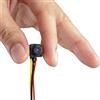 AntDau71 - Mini telecamera cctv cam per dvr con filo CCTV TONDA 800TVL NTSC/PAL audio video micro camera nascosta per videosorvegianza cw247