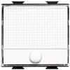 DOBO C2209 Modulo Pulsante portanome Bianco Targhetta, 1pz