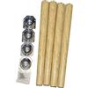 Gralara 4 Pezzi Gambe per Mobili in Legno/Gambe per Sedie Da Scrivania/Gambe Da Tavolo in Legno di Ricambio Antiscivolo per Laptop, 40 cm