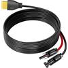 FOSSiBOT Spina solare su cavo XT90, 14 AWG, cavo di ricarica solare XT90, cavo di prolunga compatibile con FOSSiBOT F2400 F3600 Pro Powerstation