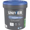 DETERMONDO Univer Pittura Bianca per Interni XWHITE Classe A+ 14 Lt Vernice Bianca Muro Interno Lavabile Traspirante Monomano adatto per intonaci cartongesso premiscelati e gesso